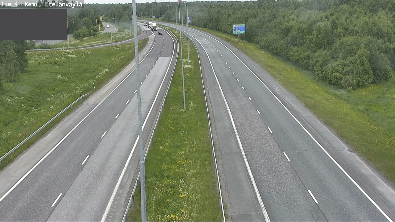 Kelikamerat Kuva Tie 4 Kemi, Etelänväylä, Kemi, Lappi