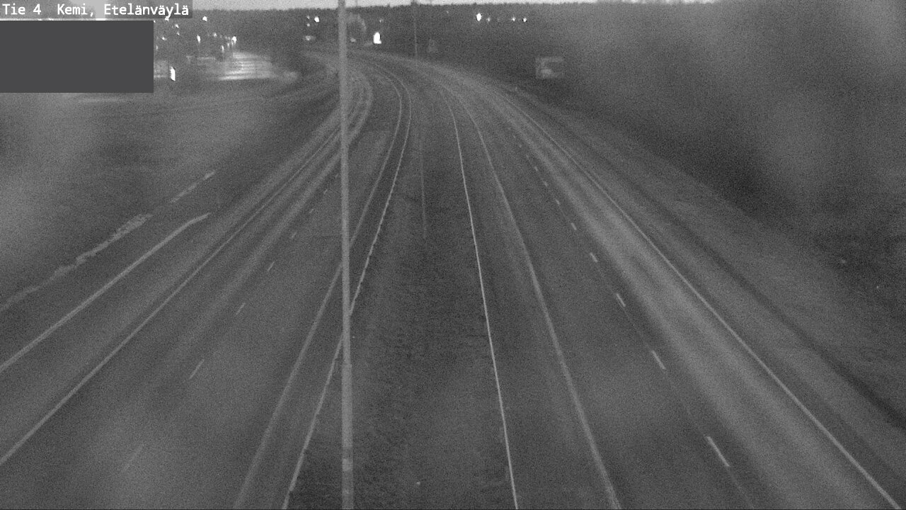 Weather Camera Image Road 4 Kemi, Etelänväylä, Kemi, Lappi