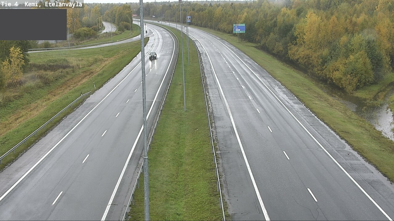 Weather Camera Image Road 4 Kemi, Etelänväylä, Kemi, Lappi