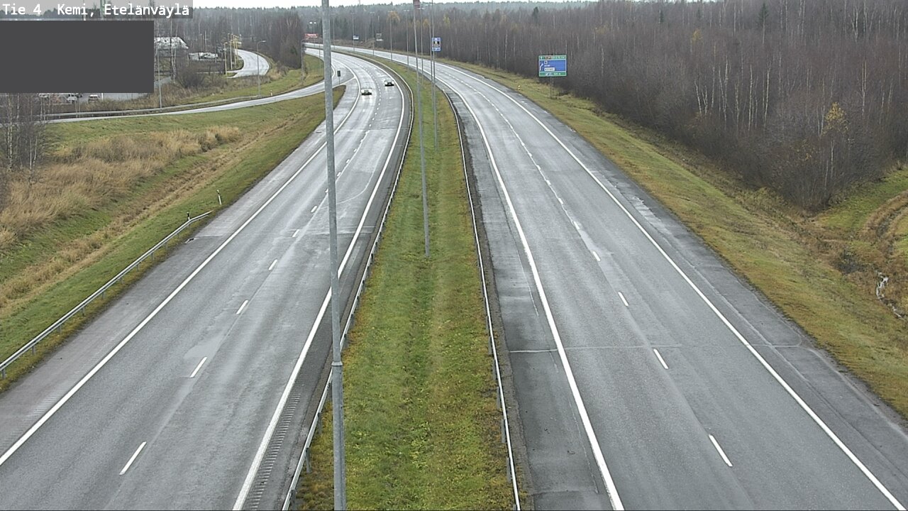Kelikamerat Kuva Tie 4 Kemi, Etelänväylä, Kemi, Lappi