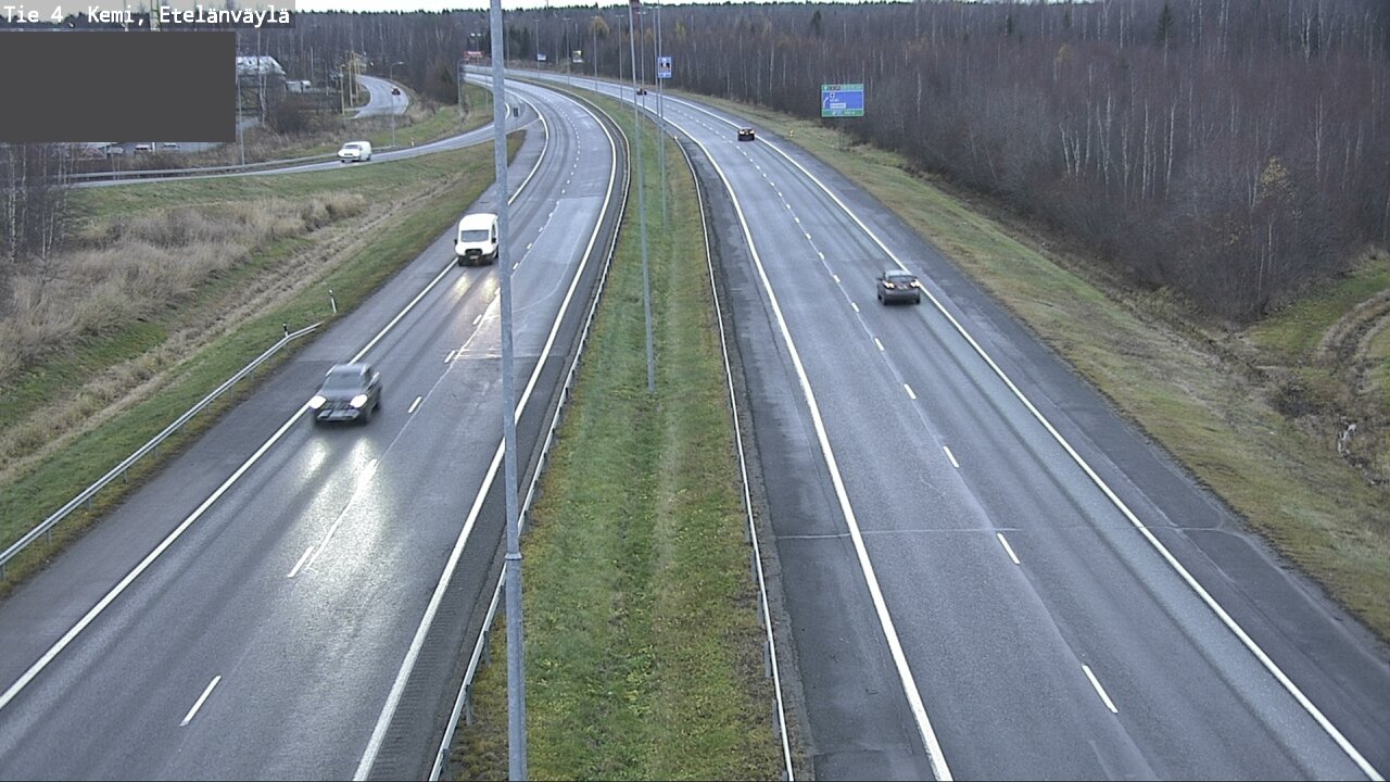 Kelikamerat Kuva Tie 4 Kemi, Etelänväylä, Kemi, Lappi