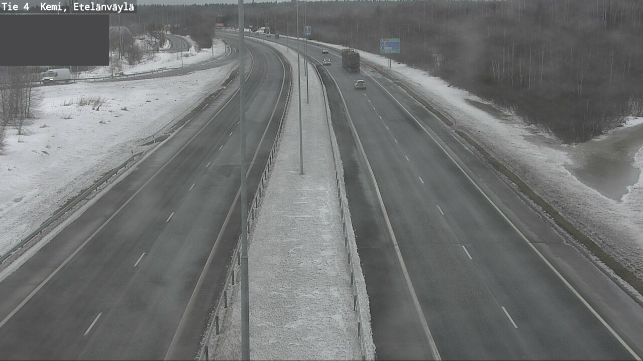 Kelikamerat Kuva Tie 4 Kemi, Etelänväylä, Kemi, Lappi