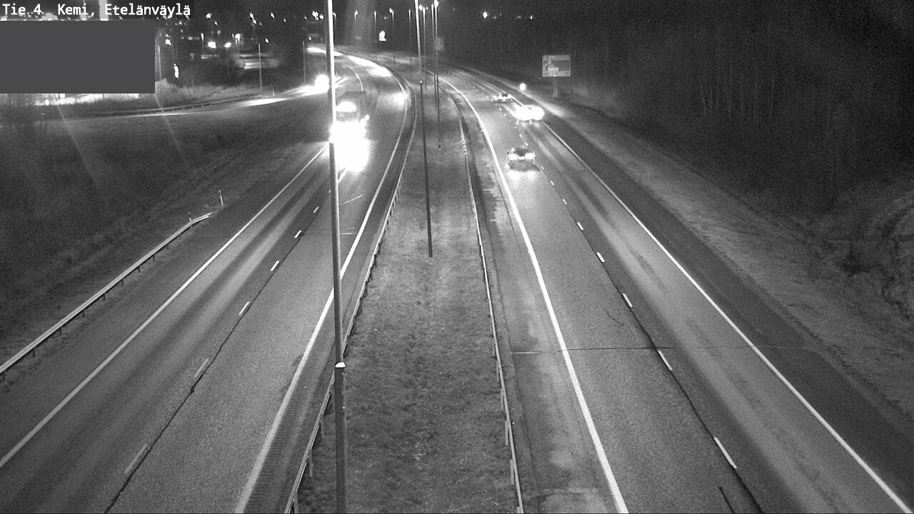 Kelikamerat Kuva Tie 4 Kemi, Etelänväylä, Kemi, Lappi