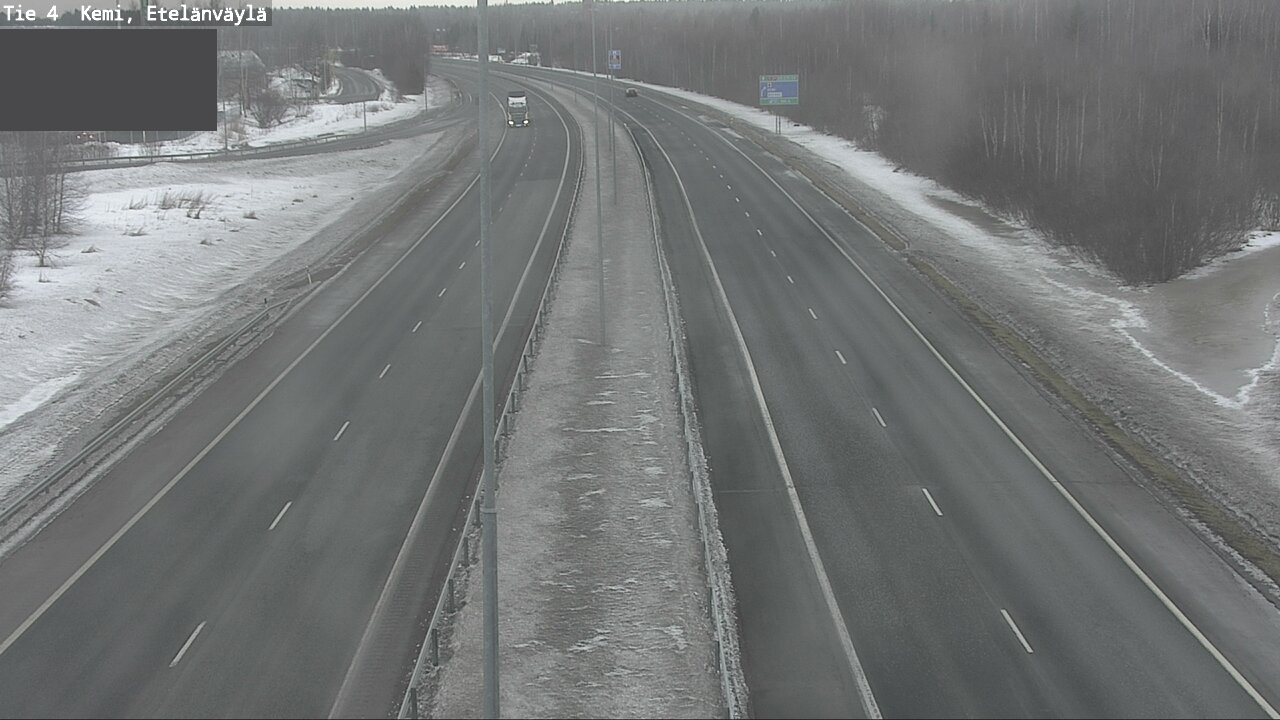 Kelikamerat Kuva Tie 4 Kemi, Etelänväylä, Kemi, Lappi