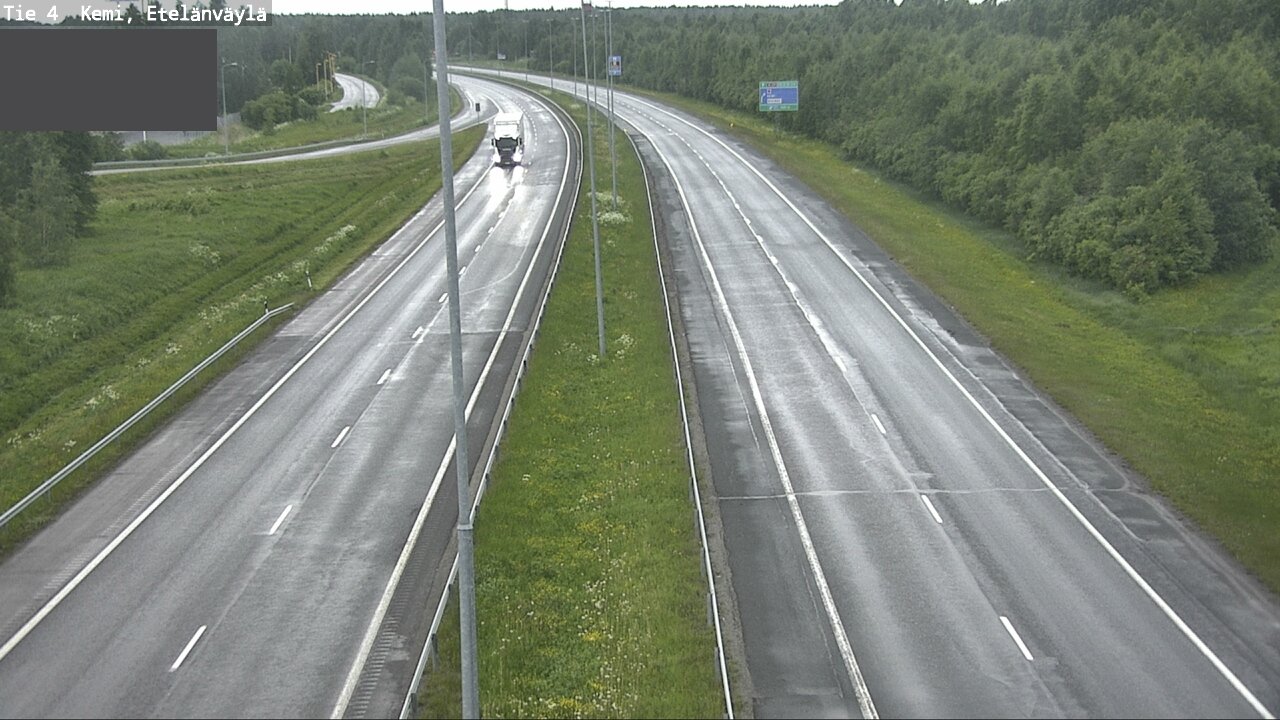 Kelikamerat Kuva Tie 4 Kemi, Etelänväylä, Kemi, Lappi