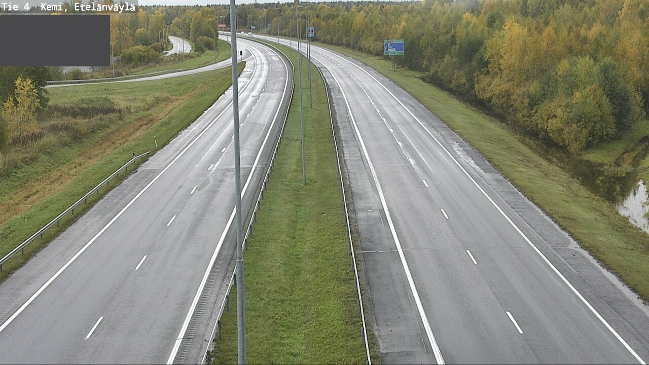 Weather Camera Image Road 4 Kemi, Etelänväylä, Kemi, Lappi