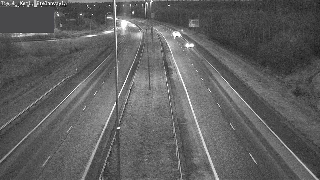 Kelikamerat Kuva Tie 4 Kemi, Etelänväylä, Kemi, Lappi