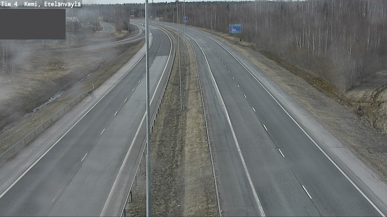 Kelikamerat Kuva Tie 4 Kemi, Etelänväylä, Kemi, Lappi