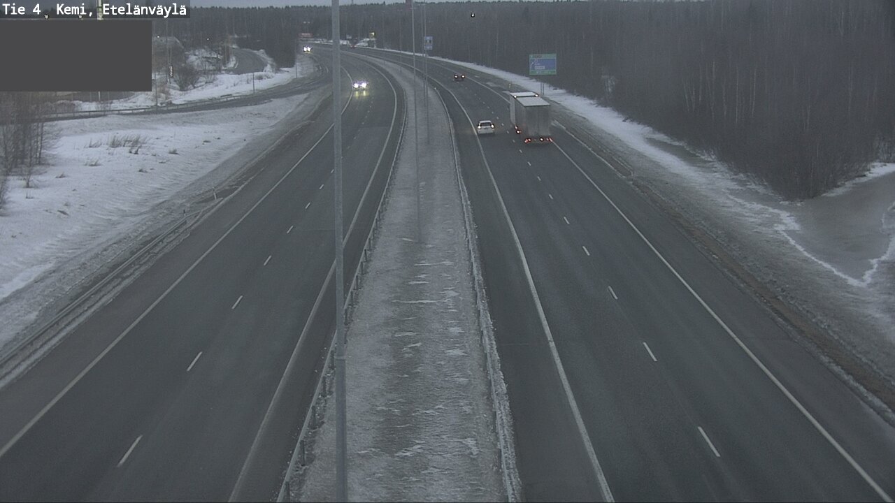 Kelikamerat Kuva Tie 4 Kemi, Etelänväylä, Kemi, Lappi