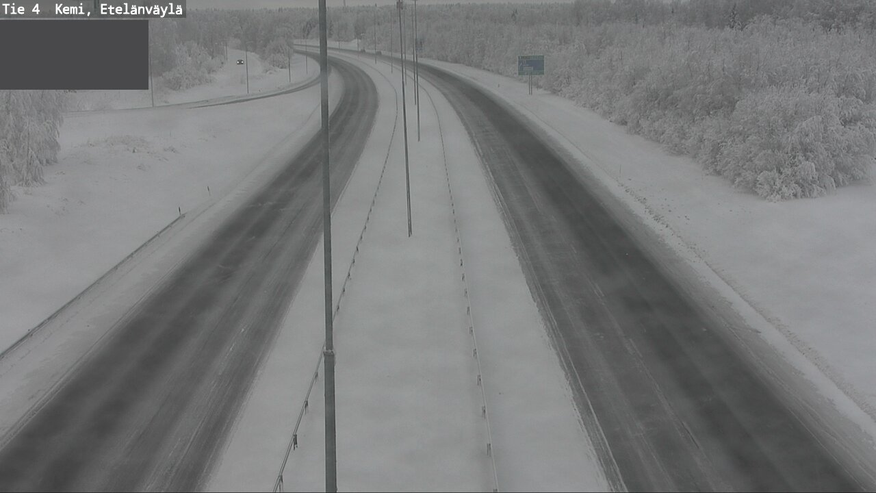 Kelikamerat Kuva Tie 4 Kemi, Etelänväylä, Kemi, Lappi