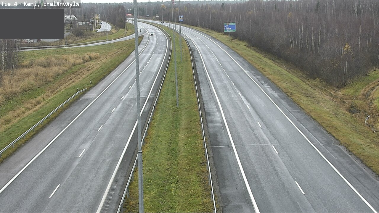 Kelikamerat Kuva Tie 4 Kemi, Etelänväylä, Kemi, Lappi
