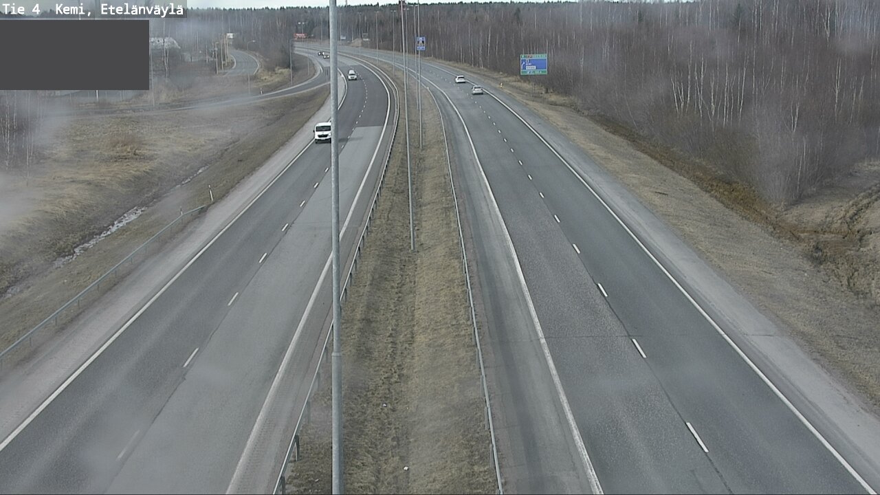 Kelikamerat Kuva Tie 4 Kemi, Etelänväylä, Kemi, Lappi
