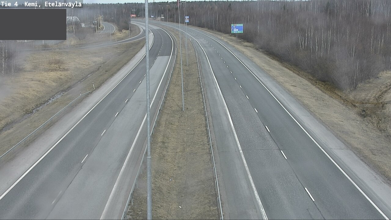 Kelikamerat Kuva Tie 4 Kemi, Etelänväylä, Kemi, Lappi