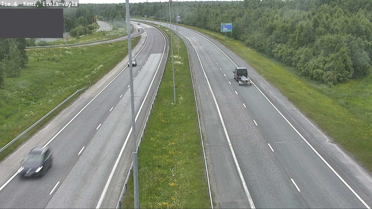 Kelikamerat Kuva Tie 4 Kemi, Etelänväylä, Kemi, Lappi