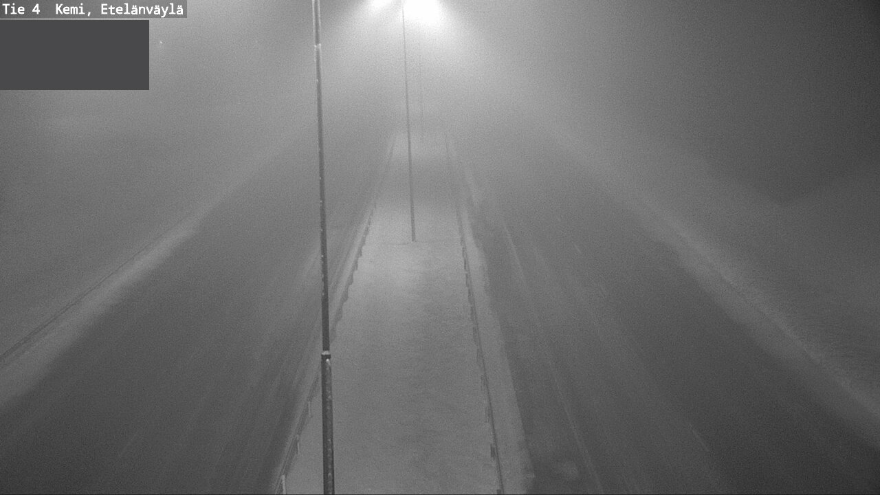 Weather Camera Image Road 4 Kemi, Etelänväylä, Kemi, Lappi