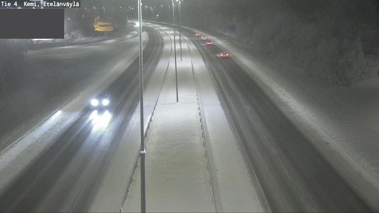 Kelikamerat Kuva Tie 4 Kemi, Etelänväylä, Kemi, Lappi