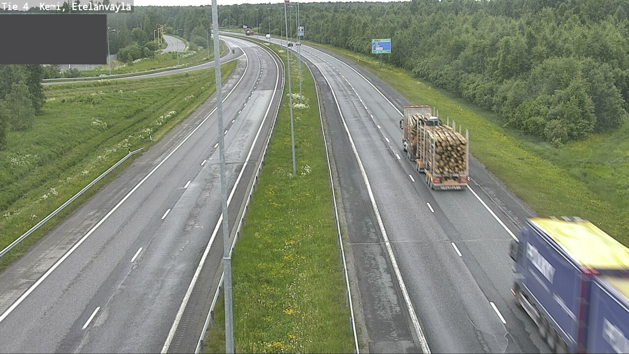 Kelikamerat Kuva Tie 4 Kemi, Etelänväylä, Kemi, Lappi