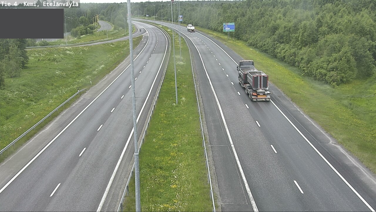 Kelikamerat Kuva Tie 4 Kemi, Etelänväylä, Kemi, Lappi