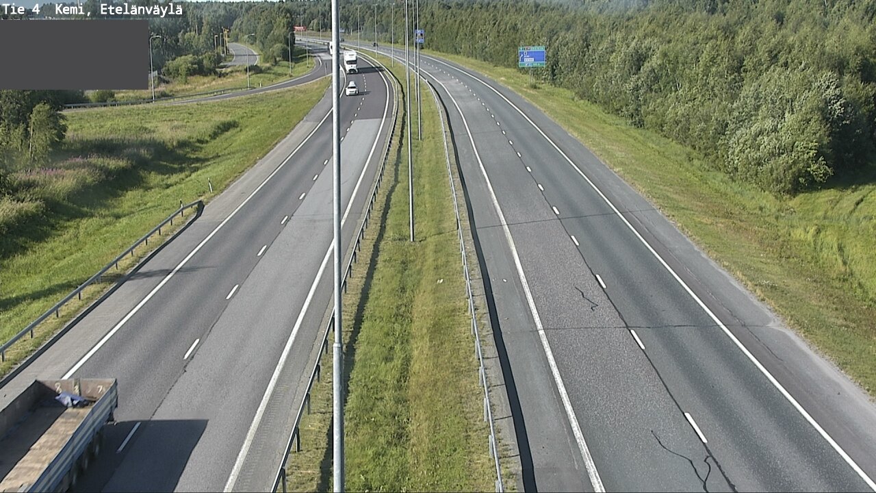 Weather Camera Image Väg 4 Kemi, Etelänväylä, Kemi, Lappi