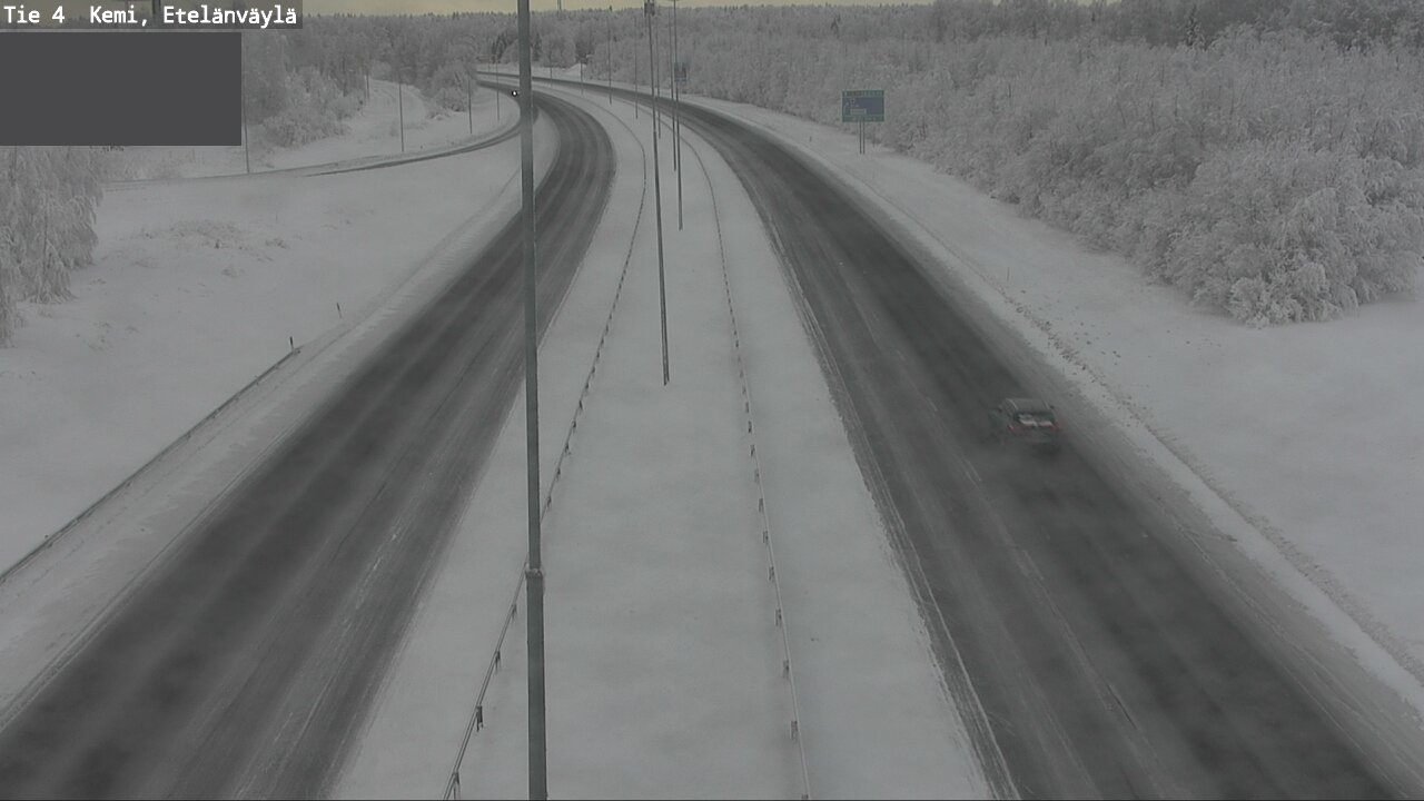 Kelikamerat Kuva Tie 4 Kemi, Etelänväylä, Kemi, Lappi