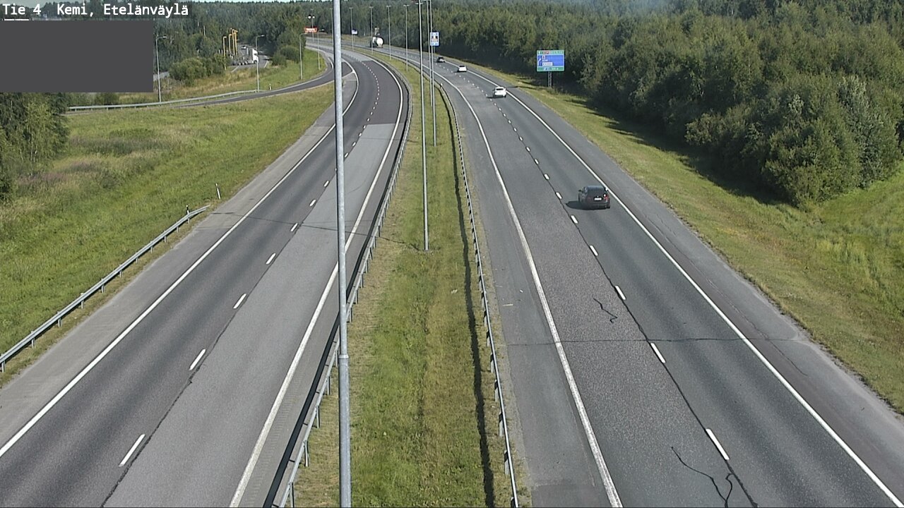 Weather Camera Image Road 4 Kemi, Etelänväylä, Kemi, Lappi