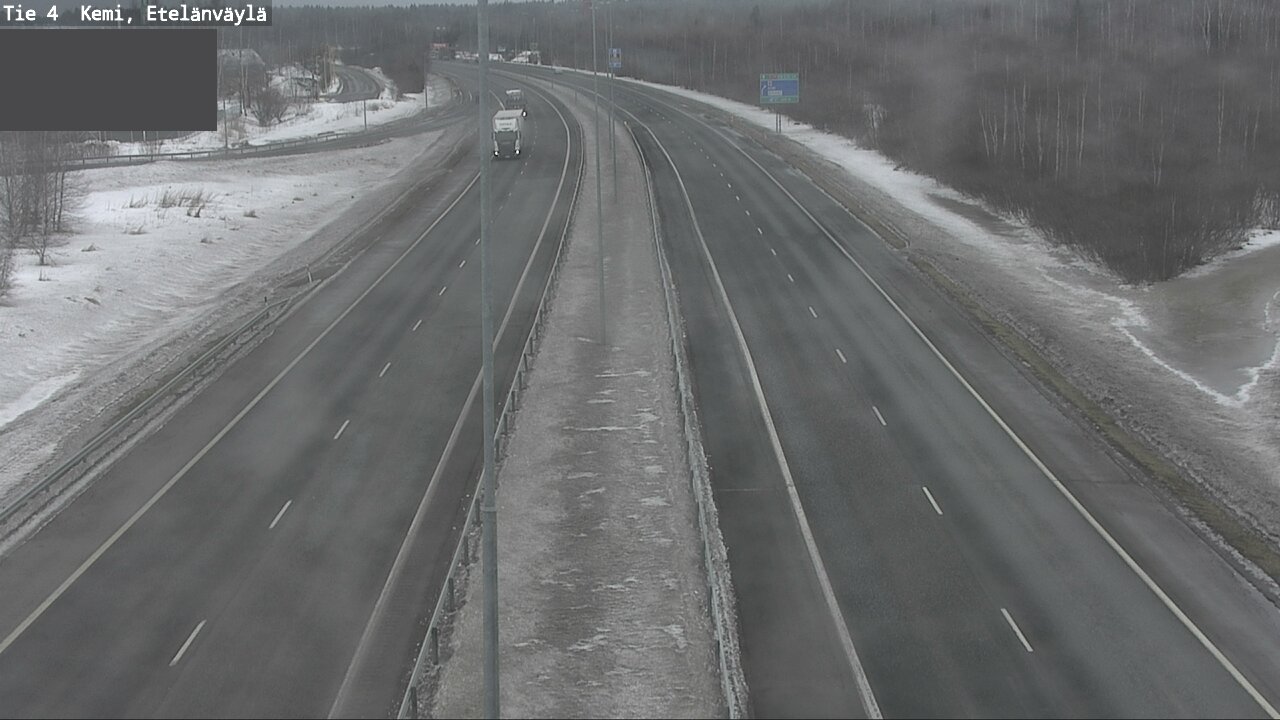 Kelikamerat Kuva Tie 4 Kemi, Etelänväylä, Kemi, Lappi