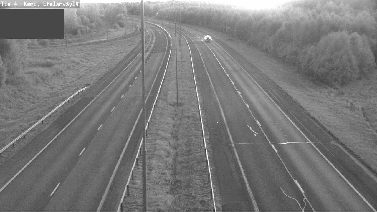 Weather Camera Image Väg 4 Kemi, Etelänväylä, Kemi, Lappi