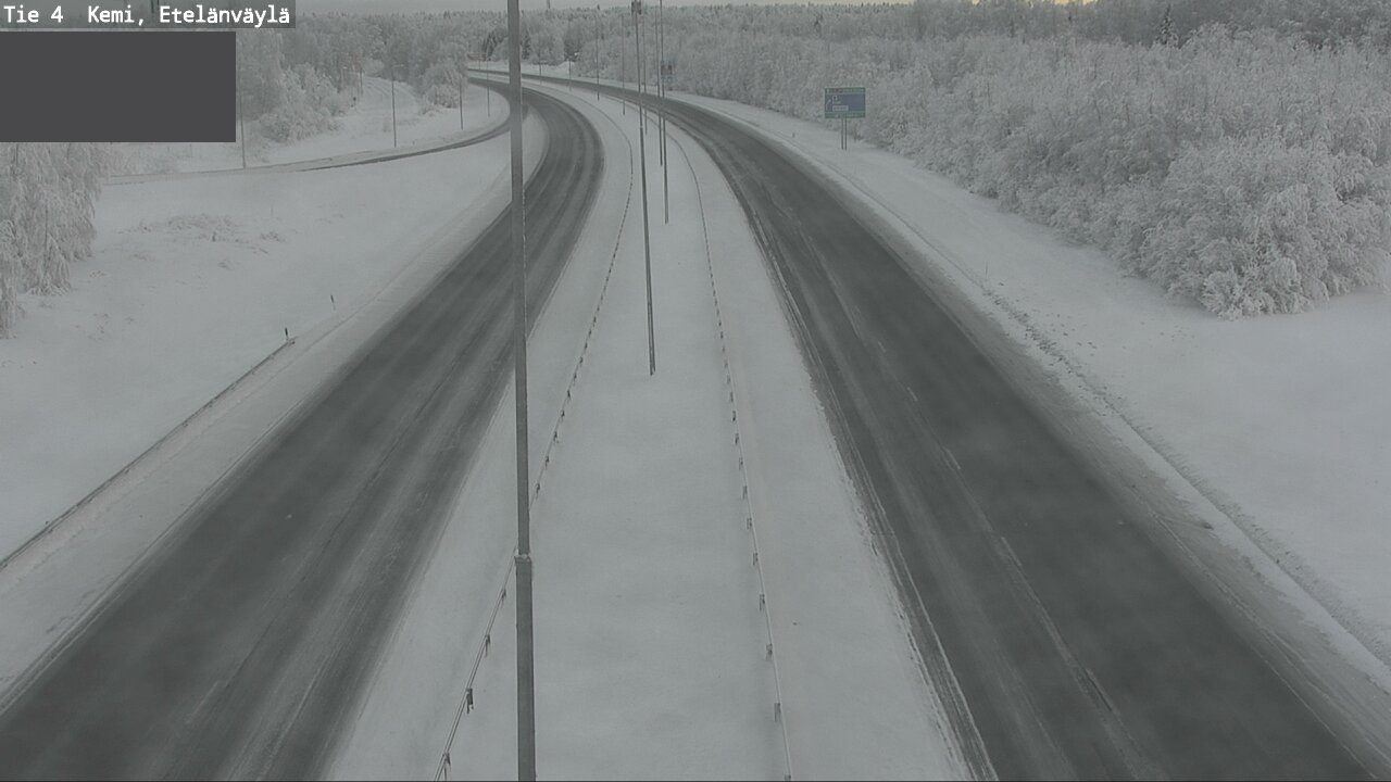 Kelikamerat Kuva Tie 4 Kemi, Etelänväylä, Kemi, Lappi