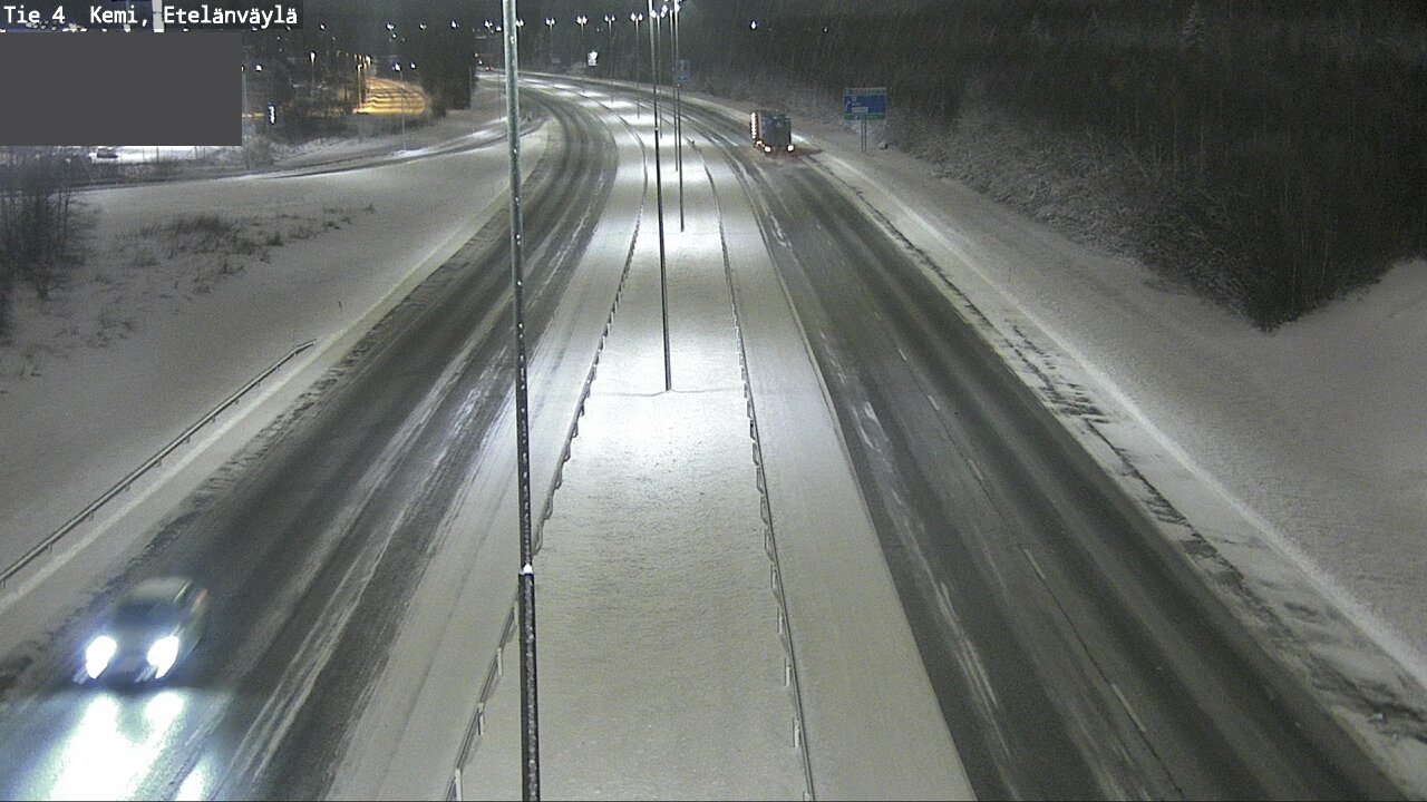 Weather Camera Image Road 4 Kemi, Etelänväylä, Kemi, Lappi