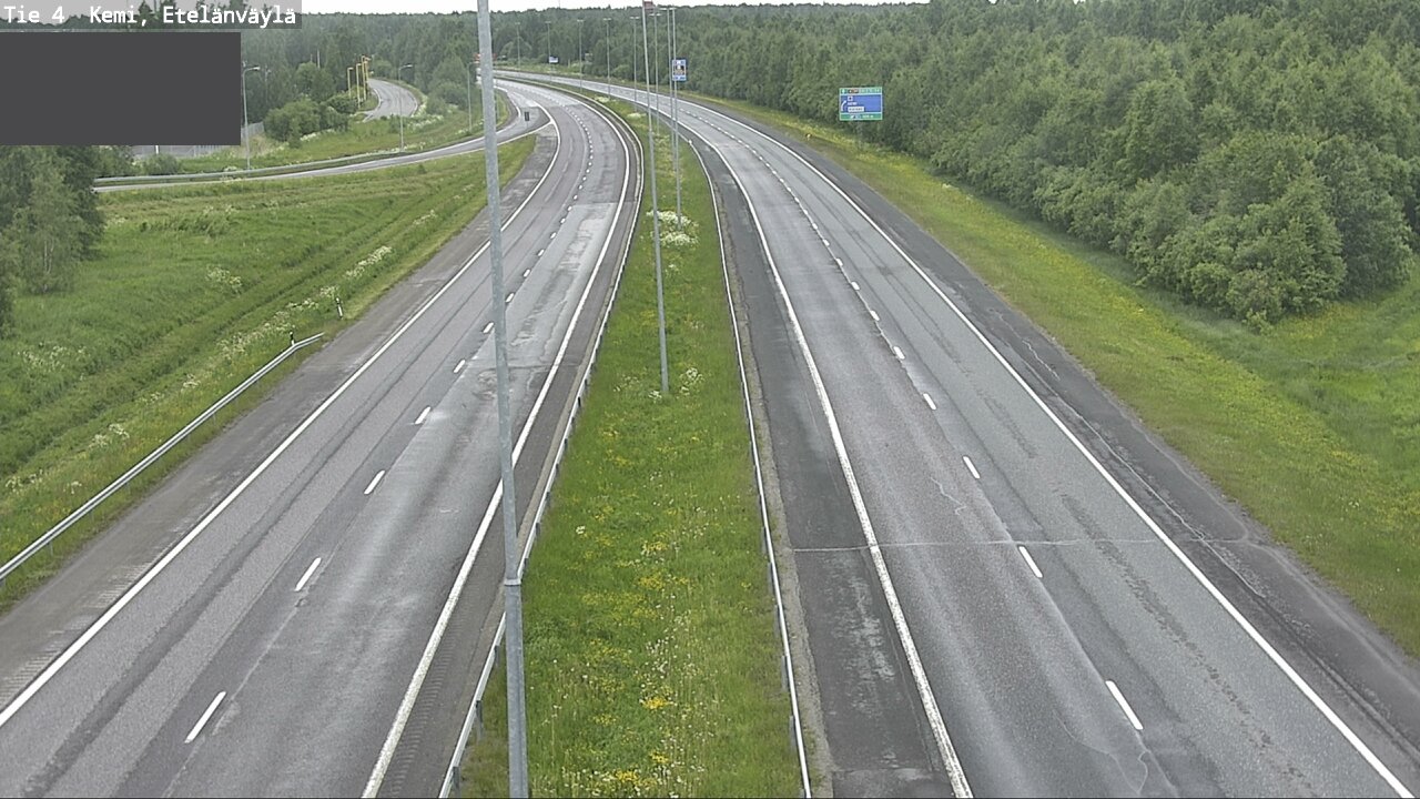 Kelikamerat Kuva Tie 4 Kemi, Etelänväylä, Kemi, Lappi