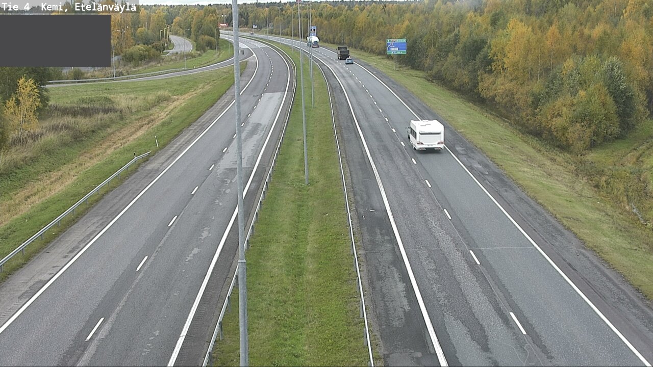 Kelikamerat Kuva Tie 4 Kemi, Etelänväylä, Kemi, Lappi