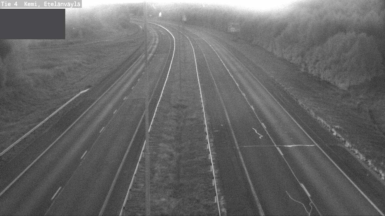 Weather Camera Image Väg 4 Kemi, Etelänväylä, Kemi, Lappi