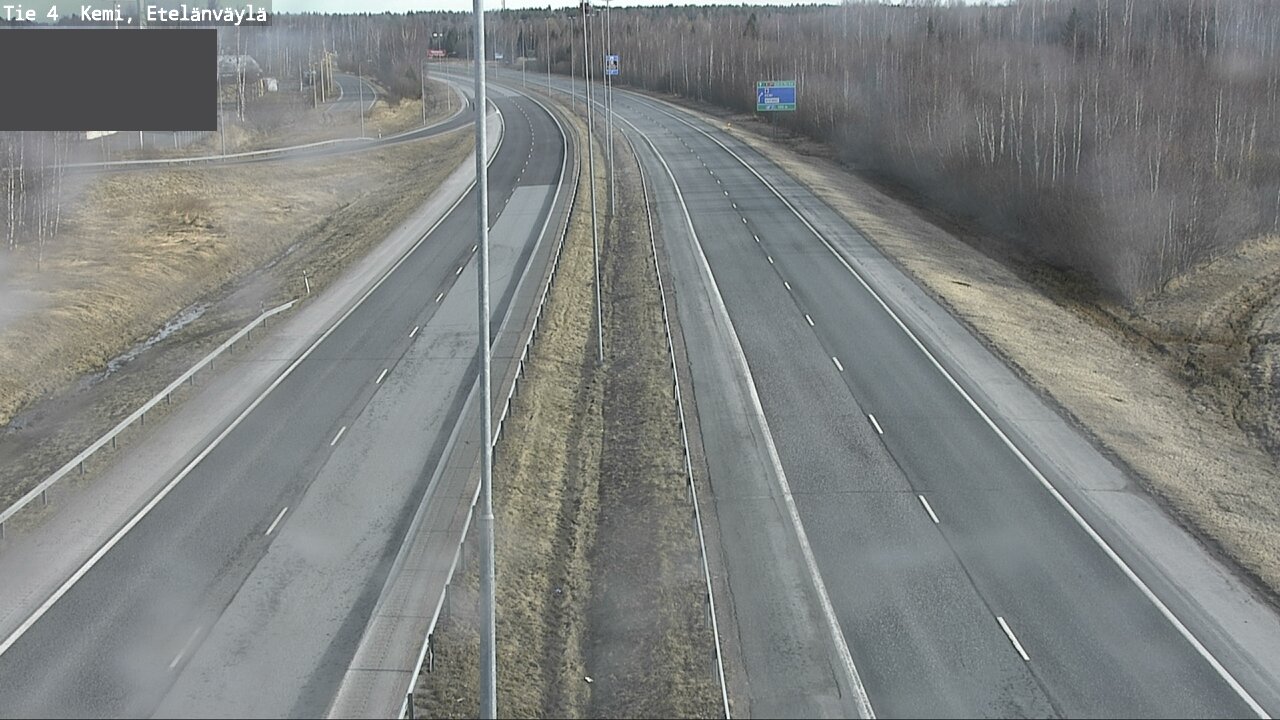 Kelikamerat Kuva Tie 4 Kemi, Etelänväylä, Kemi, Lappi