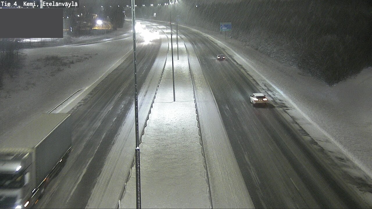 Weather Camera Image Road 4 Kemi, Etelänväylä, Kemi, Lappi