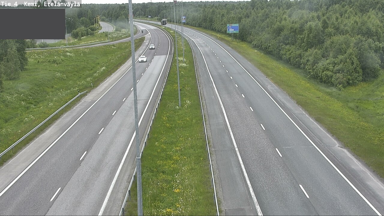 Kelikamerat Kuva Tie 4 Kemi, Etelänväylä, Kemi, Lappi