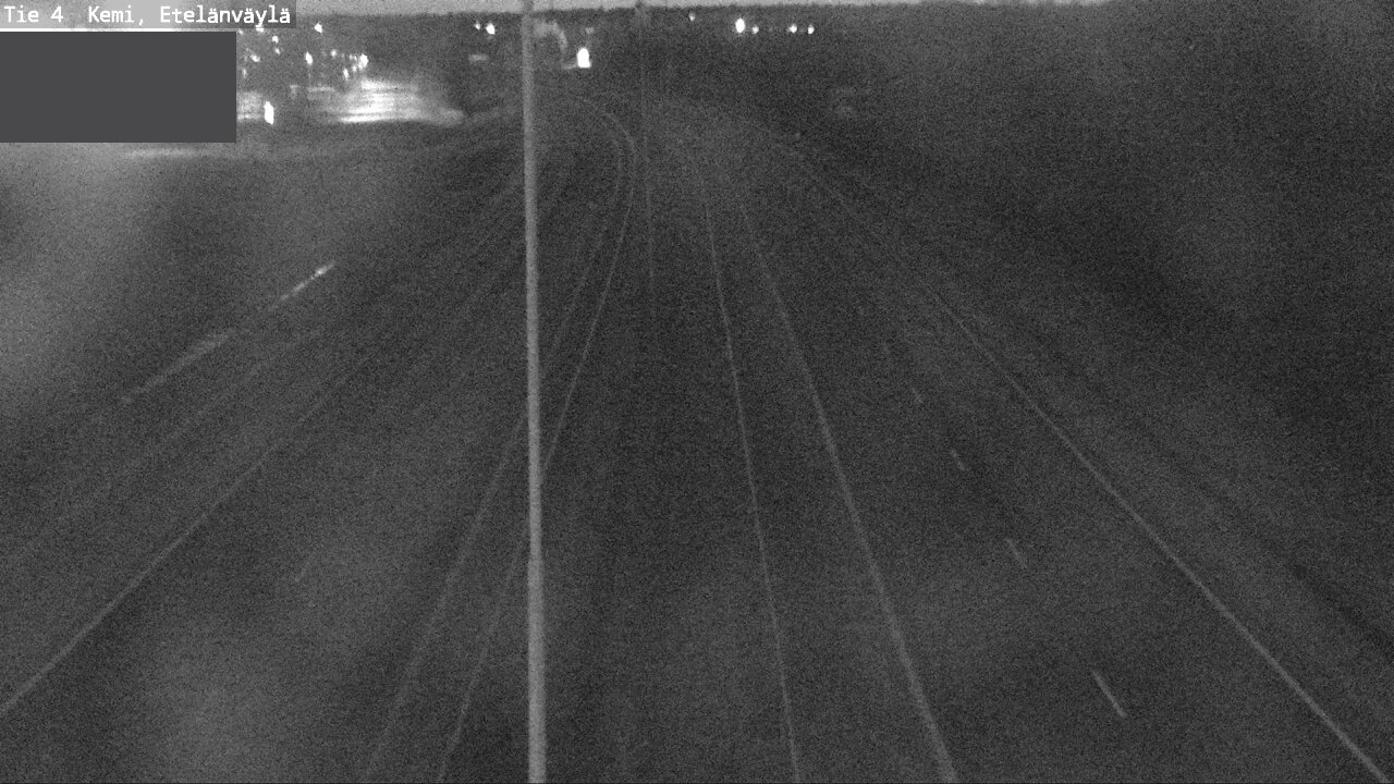 Weather Camera Image Road 4 Kemi, Etelänväylä, Kemi, Lappi