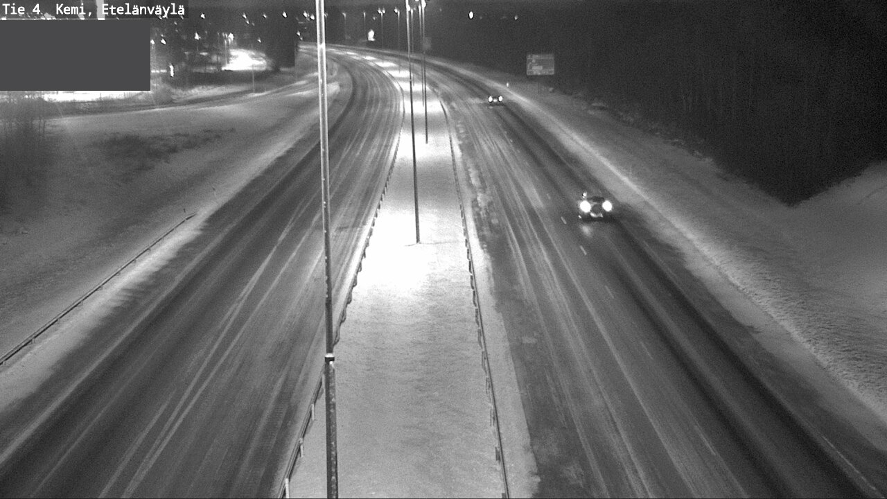 Weather Camera Image Road 4 Kemi, Etelänväylä, Kemi, Lappi
