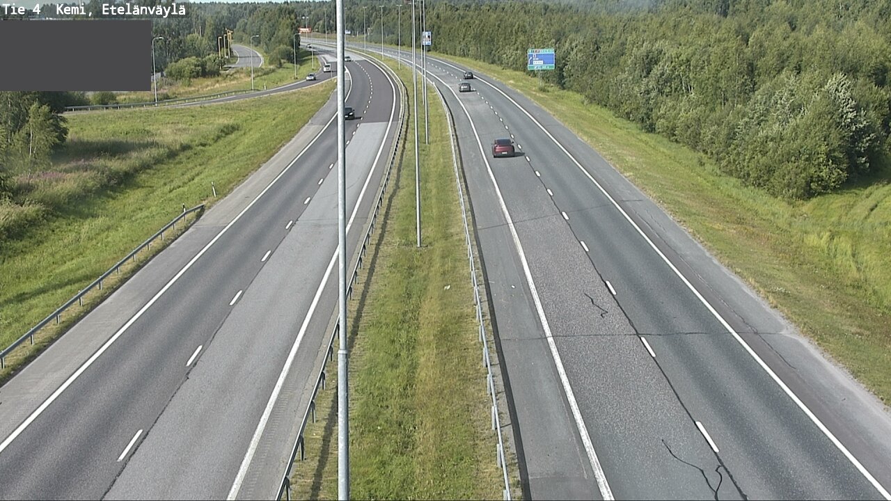 Kelikamerat Kuva Tie 4 Kemi, Etelänväylä, Kemi, Lappi