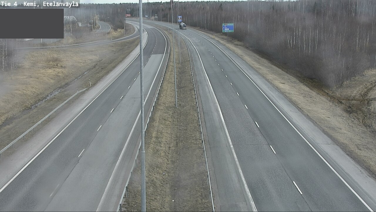 Weather Camera Image Road 4 Kemi, Etelänväylä, Kemi, Lappi