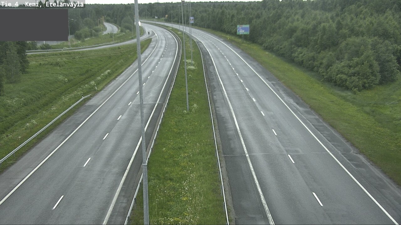 Kelikamerat Kuva Tie 4 Kemi, Etelänväylä, Kemi, Lappi
