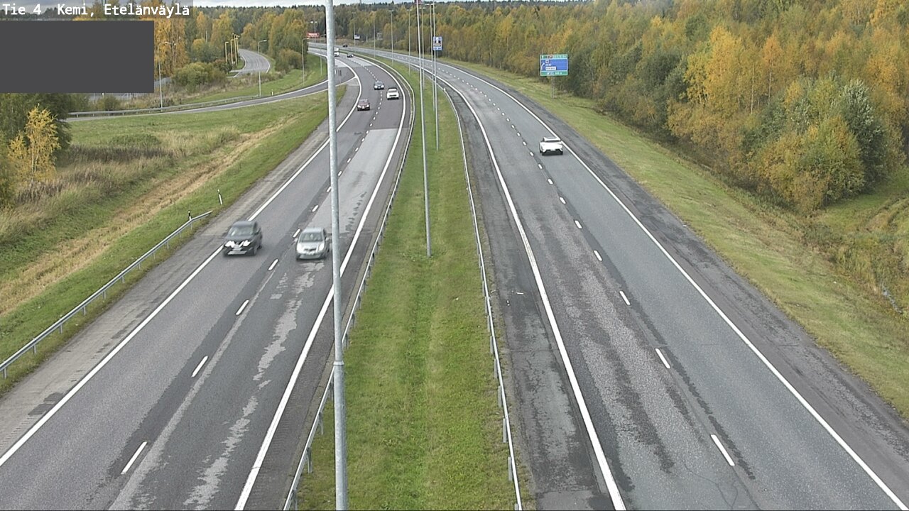 Kelikamerat Kuva Tie 4 Kemi, Etelänväylä, Kemi, Lappi