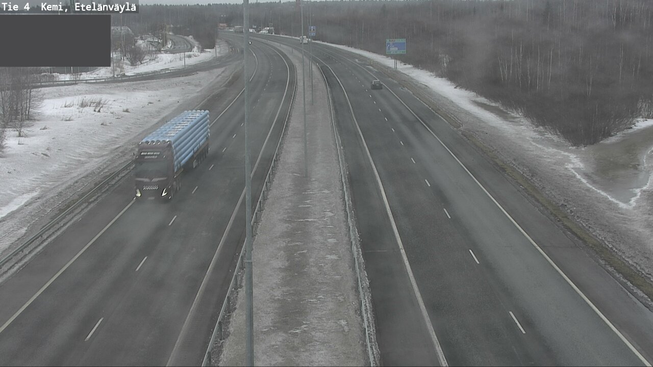 Kelikamerat Kuva Tie 4 Kemi, Etelänväylä, Kemi, Lappi