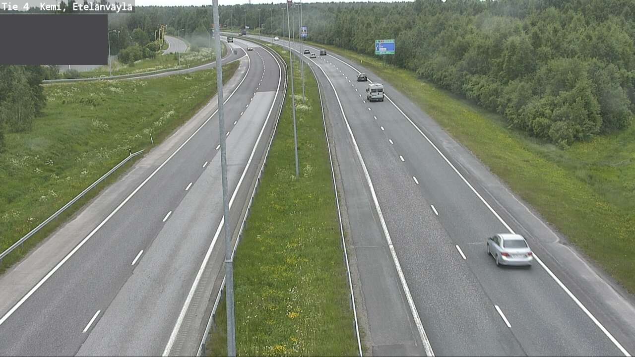 Kelikamerat Kuva Tie 4 Kemi, Etelänväylä, Kemi, Lappi