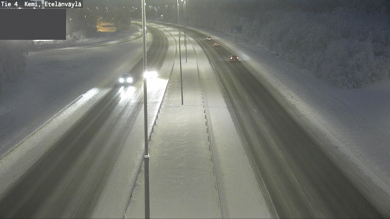 Kelikamerat Kuva Tie 4 Kemi, Etelänväylä, Kemi, Lappi