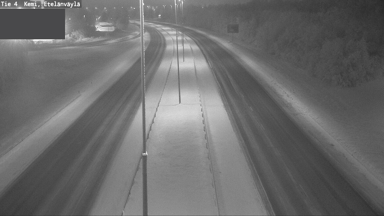 Kelikamerat Kuva Tie 4 Kemi, Etelänväylä, Kemi, Lappi