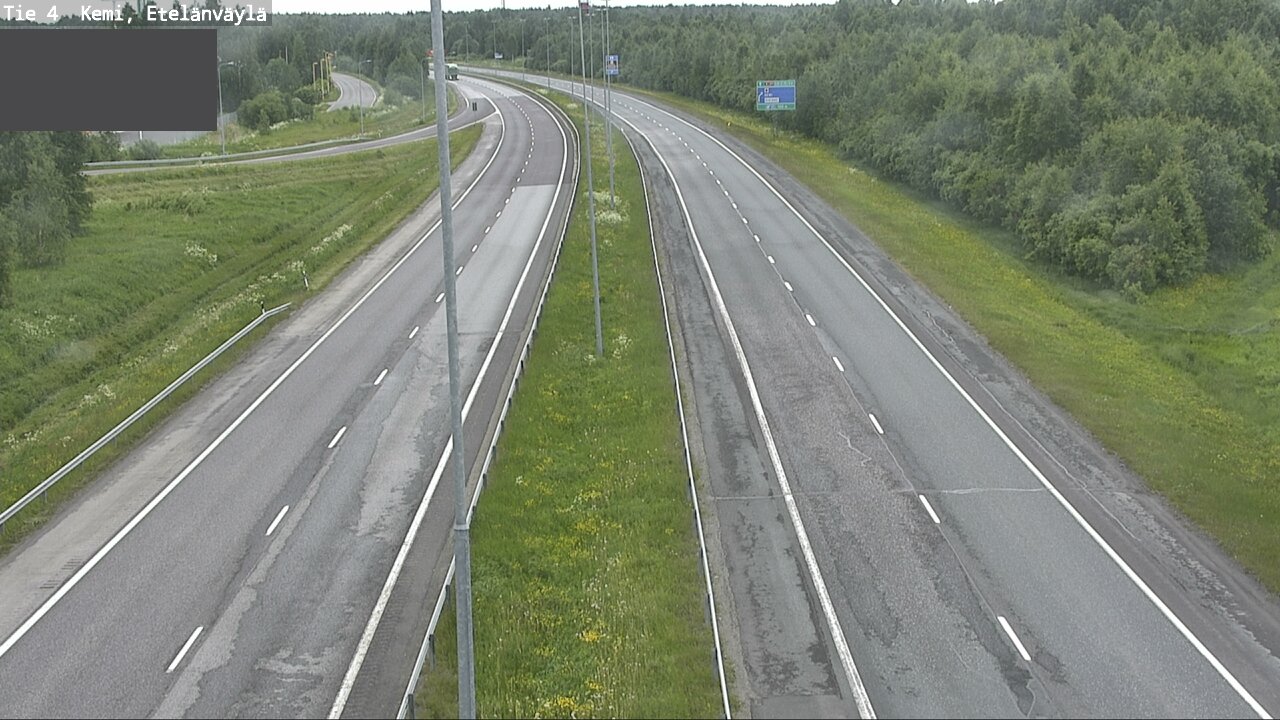 Weather Camera Image Road 4 Kemi, Etelänväylä, Kemi, Lappi