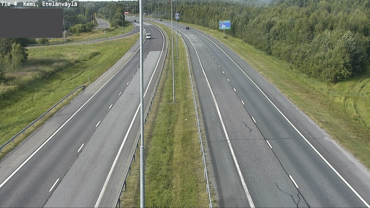 Kelikamerat Kuva Tie 4 Kemi, Etelänväylä, Kemi, Lappi