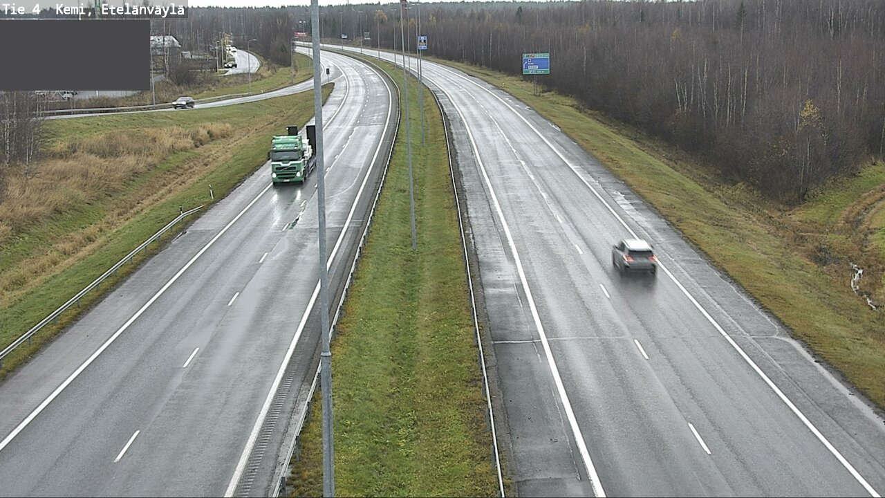 Kelikamerat Kuva Tie 4 Kemi, Etelänväylä, Kemi, Lappi