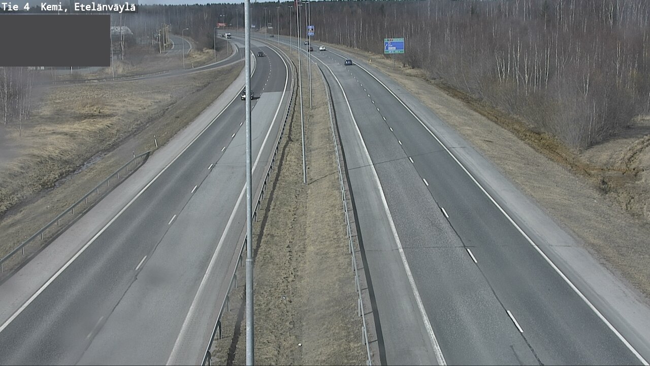 Kelikamerat Kuva Tie 4 Kemi, Etelänväylä, Kemi, Lappi