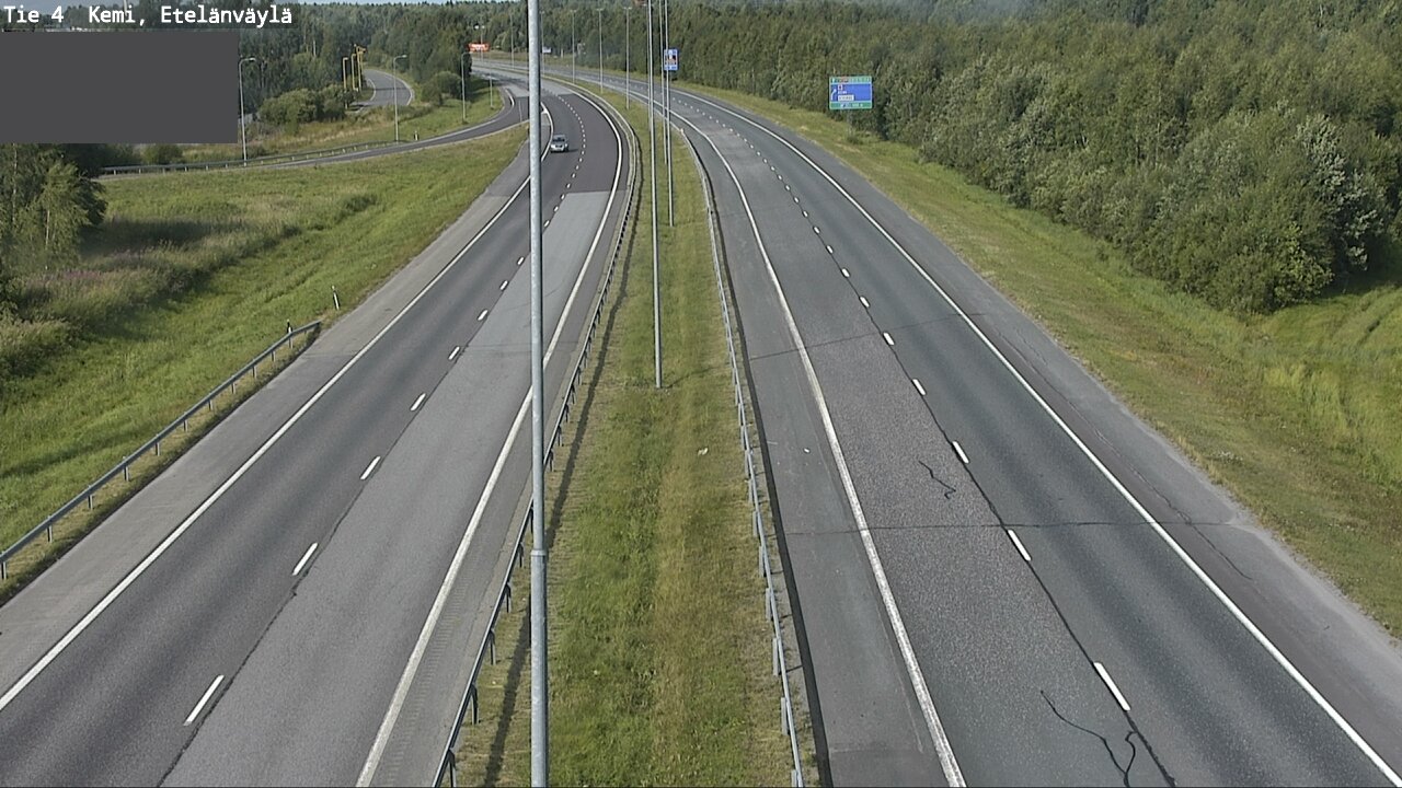 Kelikamerat Kuva Tie 4 Kemi, Etelänväylä, Kemi, Lappi